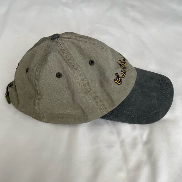 Pacific Headwear Men's Hat Carlisle M-100 Adjustable Washed Gray Cap OS Everyday - Picture 2 of 4